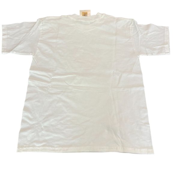 VTG Jared Lee Studio White SS T-Shirt Hold your Horse, Size L (14-16) NWT Defect - Picture 2 of 9